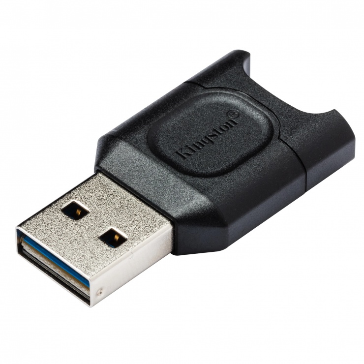 Imagine Cititor de carduri USB 3.2 Gen1 la SD UHS II, Kingston MLP